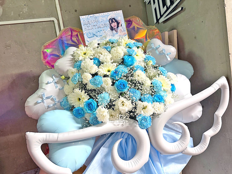 えくすくらめーしょん! 羽月うに様の生誕祭祝いフラスタ @新宿HEIST