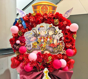 上田瞳様 ゴールドシップ様の #ウマ娘6th 出走祝いリースフラスタ @さいたまスーパーアリーナ
