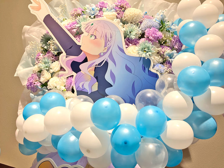 ウィーン・マルガレーテ役 結那様の #Liella6th ライブ公演祝い螺旋バルーンフラスタ @大阪城ホール