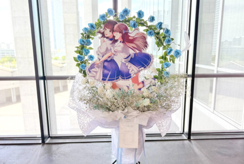 藤島慈様 月音こな様の #蓮ノ空 4th 102期卒業公演祝いリースフラスタ @Kアリーナ横浜
