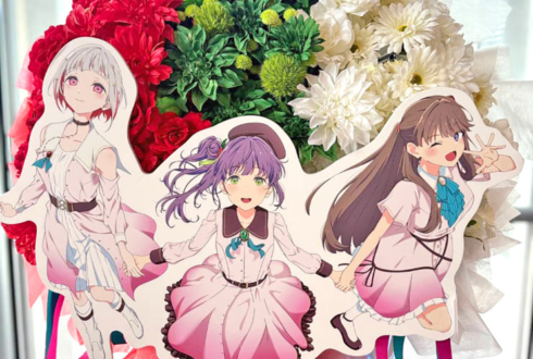 蓮ノ空女学院スクールアイドルクラブ 102期生の皆様の #蓮ノ空 4th 102期卒業公演祝いリースフラスタ @Kアリーナ横浜