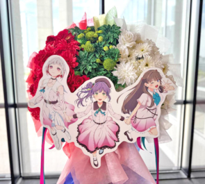 蓮ノ空女学院スクールアイドルクラブ 102期生の皆様の #蓮ノ空 4th 102期卒業公演祝いリースフラスタ @Kアリーナ横浜