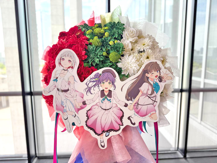 蓮ノ空女学院スクールアイドルクラブ 102期生の皆様の #蓮ノ空 4th 102期卒業公演祝いリースフラスタ @Kアリーナ横浜