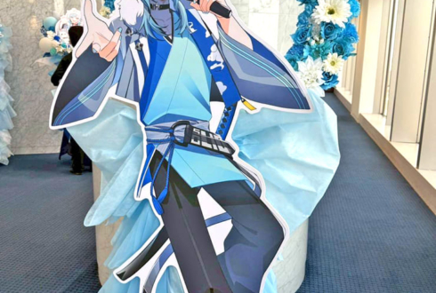 空衣御侍様のファンミーティング開催祝いリースフラスタ @天空劇場