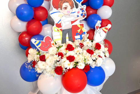 宮野真守様のFCイベント開催祝いバルーンアーチフラスタ @横浜BUNTAI