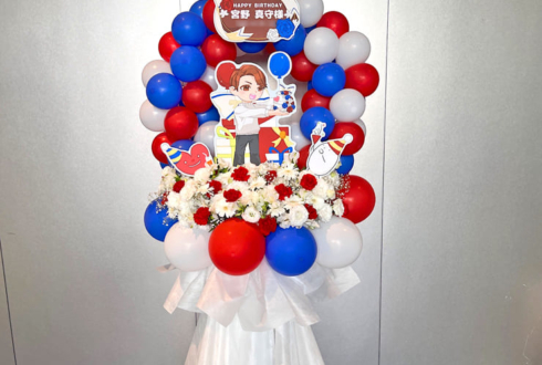 宮野真守様のFCイベント開催祝いバルーンアーチフラスタ @横浜BUNTAI