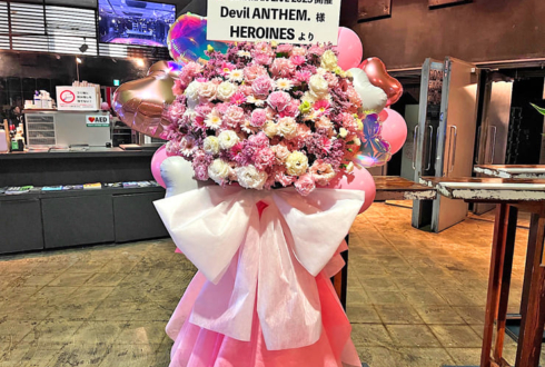 Devil ANTHEM.様の新体制初ワンマンライブ公演祝いフラスタ @LIQUIDROOM
