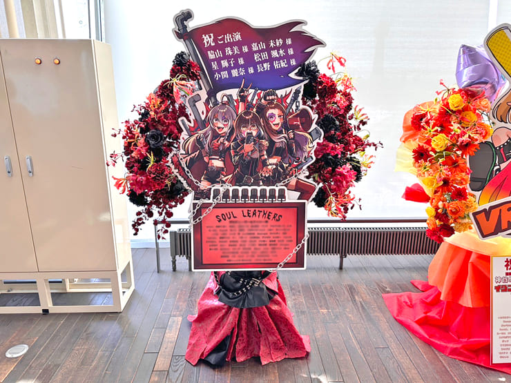 SOUL_LEATHERS様の #デレステ10thツアー福岡 出演祝いフラスタ @マリンメッセ福岡