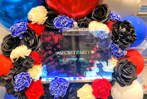Secret Dice様のライブ公演祝いフラスタ @CLUB CRAWL