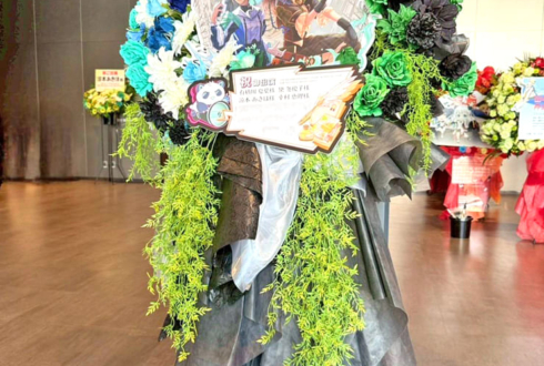 放課後クライマックスガールズ 有栖川夏葉様 涼本あきほ様&ストレイライト 黛冬優子様 幸村恵理様の #シャニマス7th_横浜 公演祝いフラスタ @横浜BUNTAI