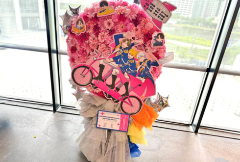 S.E.M様の #SideM10th ライブ公演祝い円形モチーフフラスタ @Kアリーナ横浜