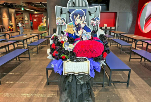 Café Parade アスラン=BBⅡ世様 サタン様 古川慎様の #SideM10th ライブ公演祝いサタンモチーフフラスタ @Kアリーナ横浜