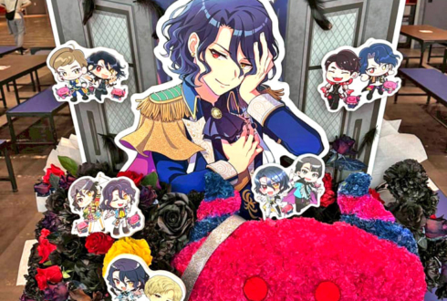 Café Parade アスラン=BBⅡ世様 サタン様 古川慎様の #SideM10th ライブ公演祝いサタンモチーフフラスタ @Kアリーナ横浜