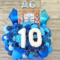 新しい学校のリーダーズ様の10周年ライブ公演祝い「10」モチーフフラスタ @幕張メッセ