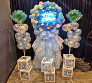 SAKURADOLL 七海ナルミ様の生誕祭祝いフラスタ&花束 @赤羽ReNY alpha