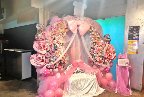 クララ・マグラ カラミ様の生誕祭祝い連結アーチ @WOMBLIVE