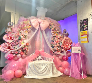 クララ・マグラ カラミ様の生誕祭祝い連結アーチ @WOMBLIVE