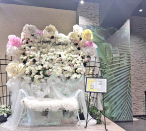 parfait d'ange 天使ふう様の生誕祭祝い3基連結フラスタ @秋葉原Galaxy