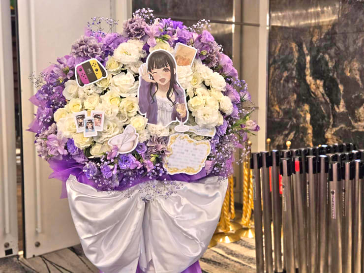 飯田ヒカル様の生誕祭祝いフラスタ @TIAT SKY HALL