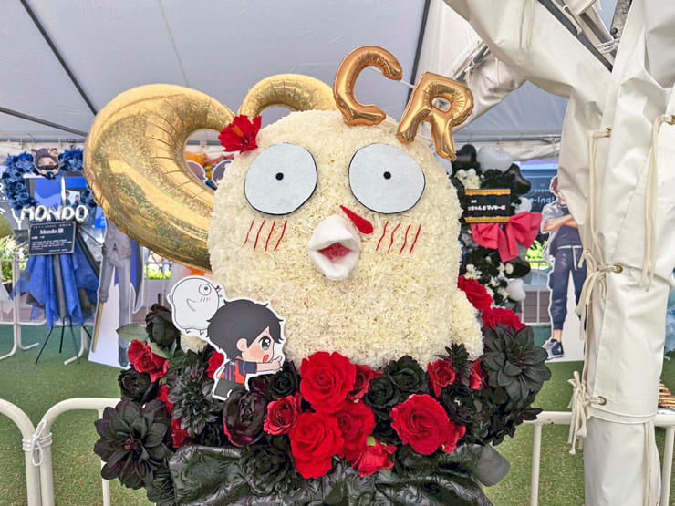 obo様の #CRFES2025 出演祝いおぼモチーフフラスタ @東京ドーム