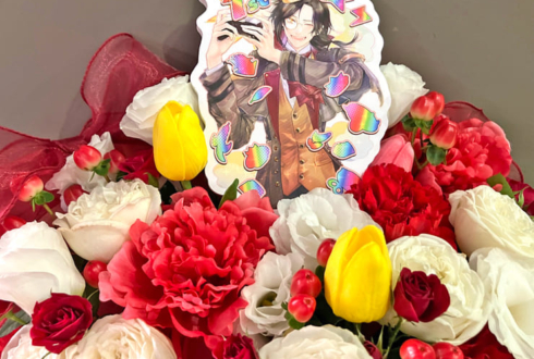 シェリン・バーガンディ様の #にじさんじWORLDTOUR2025 神戸公演祝い花 @神戸国際会館こくさいホール【花屋店頭展示】