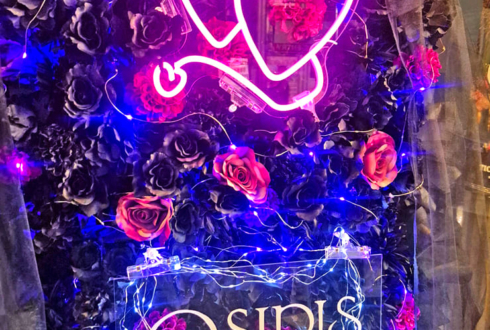 OSIRIS様のTHE LUST GIG公演祝いフラスタ @CLUB CITTA’