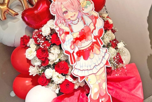 江波キョウカ様のパレプロ感謝祭2025出演祝いフラスタ @シティホール＆ギャラリー五反田