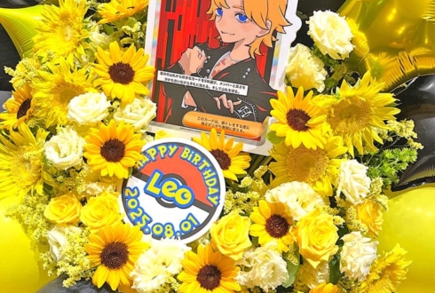 零[Hz] Leo様の生誕祭祝い花 @SHIBUYA PLEASURE PLEASURE