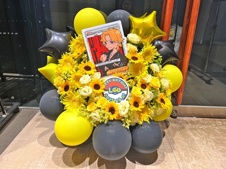 零[Hz] Leo様の生誕祭祝い花 @SHIBUYA PLEASURE PLEASURE