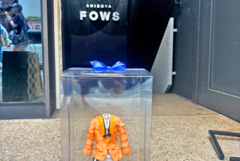 FLOP FLOW 大谷悠哉様のデビューライブ公演祝い花 衣装再現プリザーブドフラワーミニトルソーアレンジ @SHIBUYA FOWS