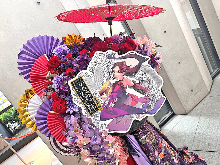 伊波杏樹様のライブ公演祝いフラスタ @EX THEATER ROPPONGI