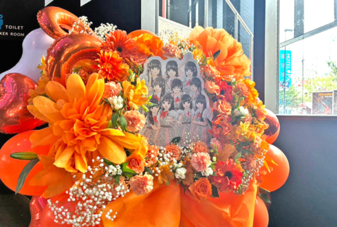 7限目のフルール様のライブ公演祝いフラスタ @harevutai
