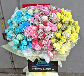 Perfume様のコールドスリープ前ラストライブ公演祝いフラスタ @東京ドーム