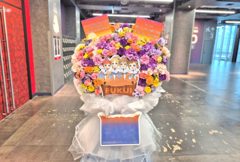 桐生つかさ様 河瀬茉希様&堀裕子様 鈴木絵理様の #デレステ10thツアー千秋楽 公演祝い花 @Kアリーナ横浜