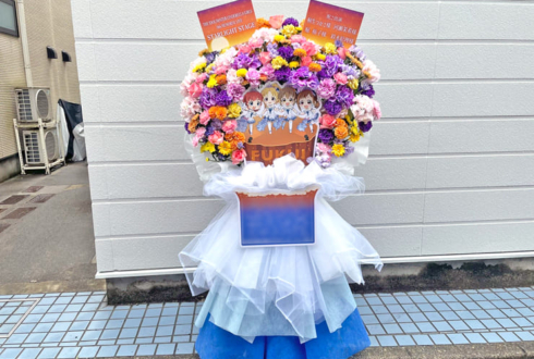 桐生つかさ様 河瀬茉希様&堀裕子様 鈴木絵理様の #デレステ10thツアー千秋楽 公演祝い花 @Kアリーナ横浜
