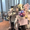 イヴ・サンタクロース役 松永あかね様&大石泉役 大木咲絵子様の #デレステ10thツアー千秋楽 公演祝いフラスタ @Kアリーナ横浜