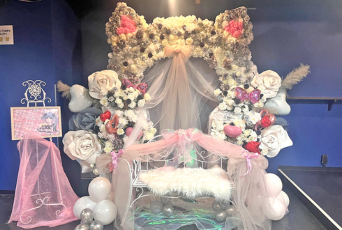 クライセカイ 夜叶めあ様の生誕祭祝い猫耳連結アーチ @aube shibuya