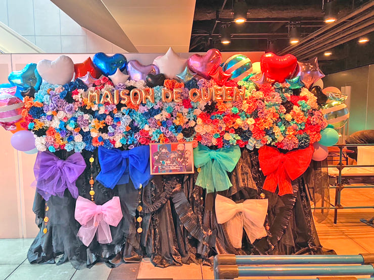 Maison de Queen様の1周年ワンマンライブ公演祝い5基連結フラスタ @Zepp Shinjuku