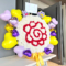 ルルン・ルルリカ様 #はんぱない文化祭2025 出演祝い花 はなまるモチーフアレンジ @ところざわサクラタウン