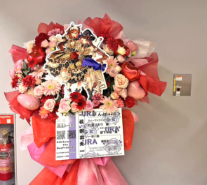 スイープトウショウ役 杉浦しおり様&スティルインラブ役 宮下早紀様の #ウマ娘6th秋 公演祝いフラスタ @さいたまスーパーアリーナ