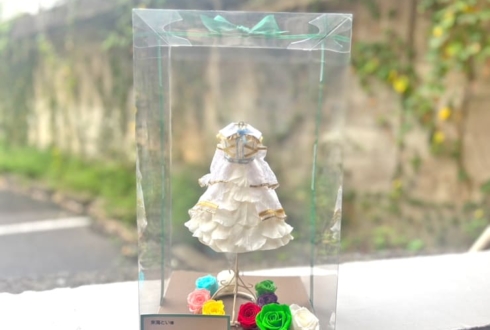 ハルニシオン 来海とい様の生誕祭祝い花 衣装再現プリザーブドフラワーミニトルソーアレンジ @代官山UNIT