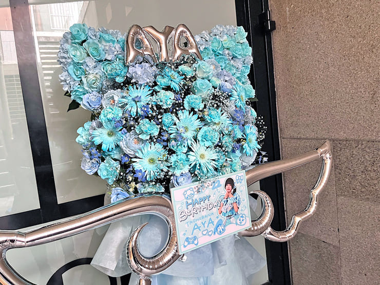 HAPPY CREATORS 橘あや様の生誕祭祝いネコモチーフフラスタ @SHIBUYA TAKE OFF 7