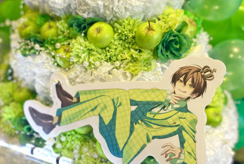 竹林様のライブ公演祝い3段フラワーケーキフラスタ @渋谷GUILTY