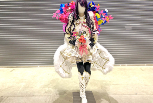 AZKi様のライブ公演祝い衣装再現トルソーフラスタ @ぴあアリーナMM