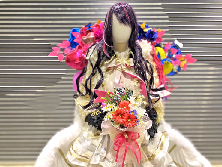 AZKi様のライブ公演祝い衣装再現トルソーフラスタ @ぴあアリーナMM