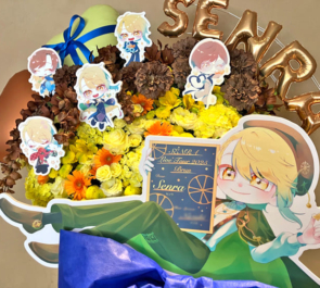 センラ様のライブ公演祝いフラスタ @ロームシアター京都