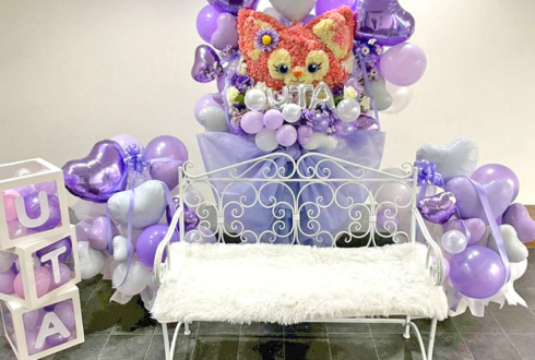 Palette Parade 葵うた様の生誕祭祝い「リーナベル」モチーフフラスタ @白金高輪SELENE b2