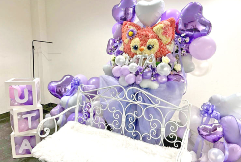 Palette Parade 葵うた様の生誕祭祝い「リーナベル」モチーフフラスタ @白金高輪SELENE b2