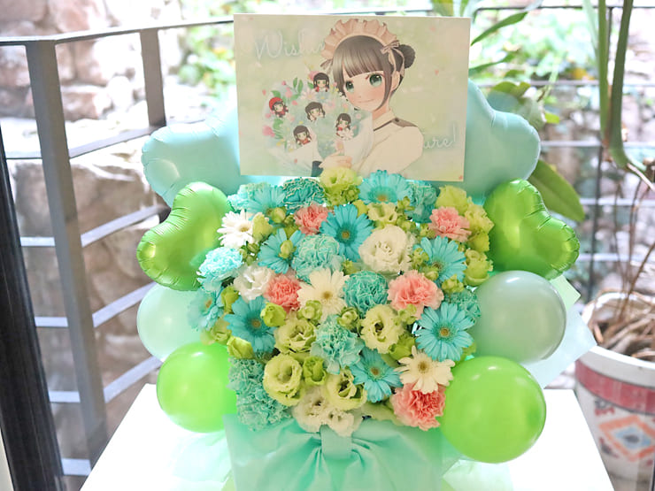 RED-i AYARU様の卒業ライブ公演祝い花 @新宿HEIST