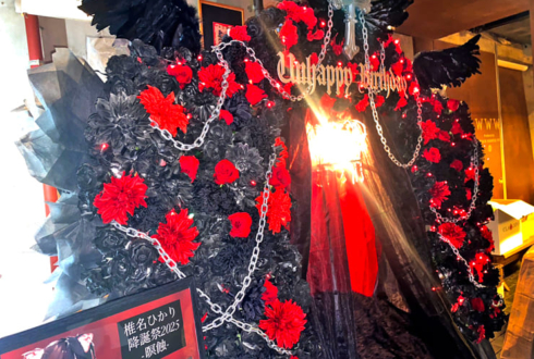 椎名ひかり様の降誕祭祝い連結アーチ @WWW